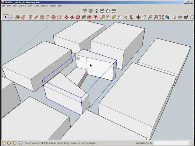 SketchUp - Ecotect, Sunlight hours. Расчетная сетка