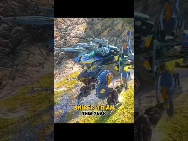 War Robots this year's sniper Titan vs last years edit