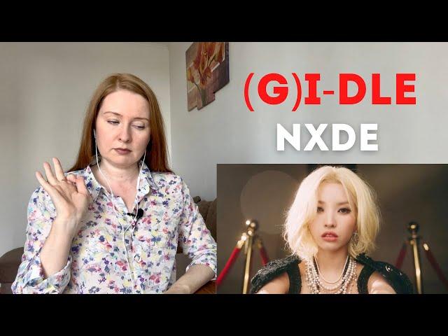 Психолог реагирует на (G)I-DLE - 'Nxde' Official Music Video