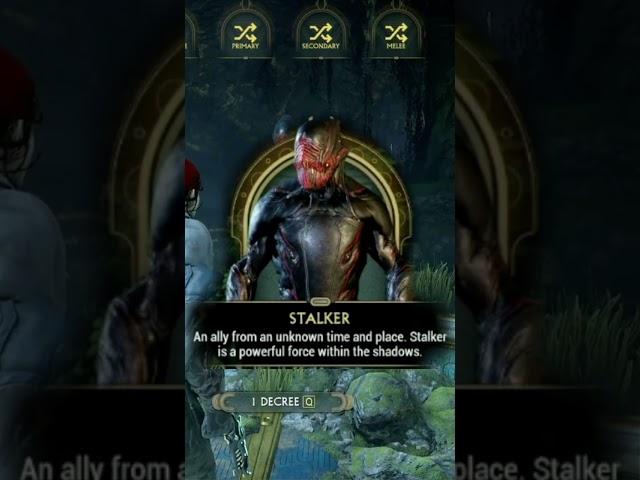 The Stalker Finally Playable in Warframe