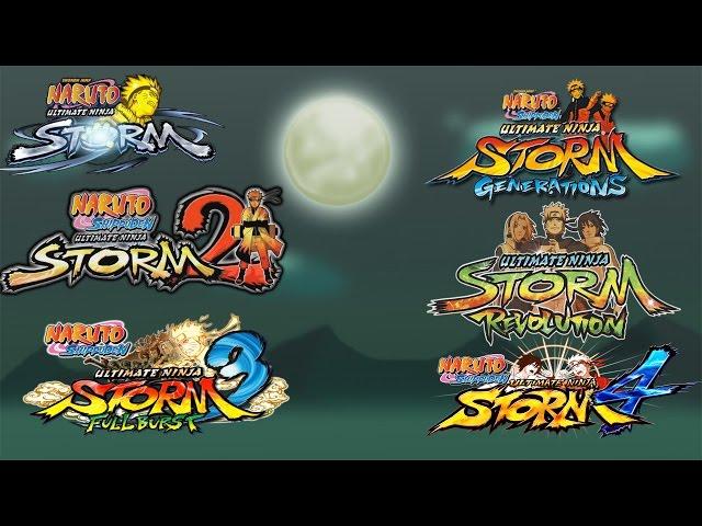 Naruto Ultimate Ninja Storm 1-4: ALL OPENINGS/INTROS! (2008-2016)