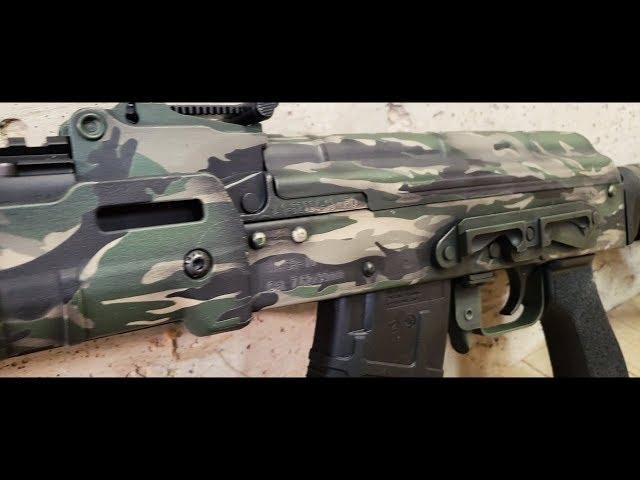 How to Paint VIETNAM TIGER STRIPE Camouflage