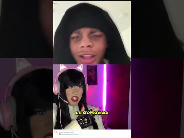 Omegle Trolling As  a Fake Girl