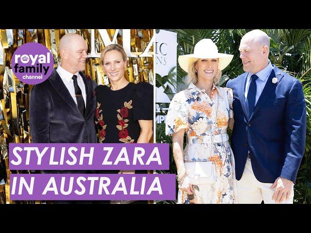 Zara Tindall Stuns on the Gold Coast at Horse Racing Events