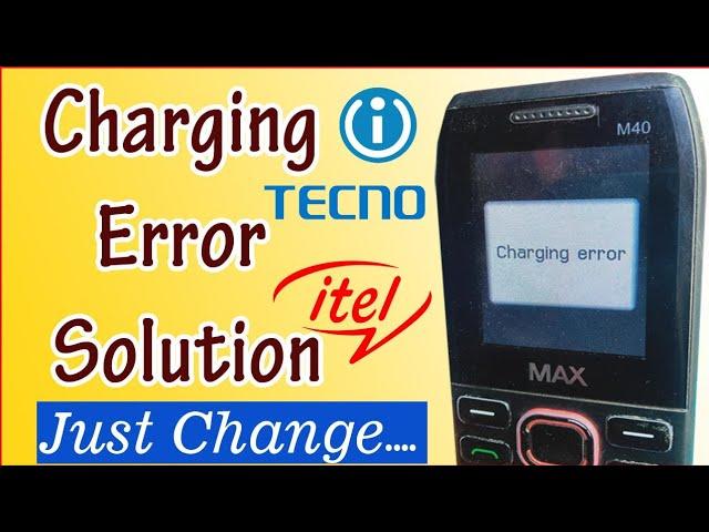 all Keypad mobile Charging Error solution | Chinese Phone Charging solution