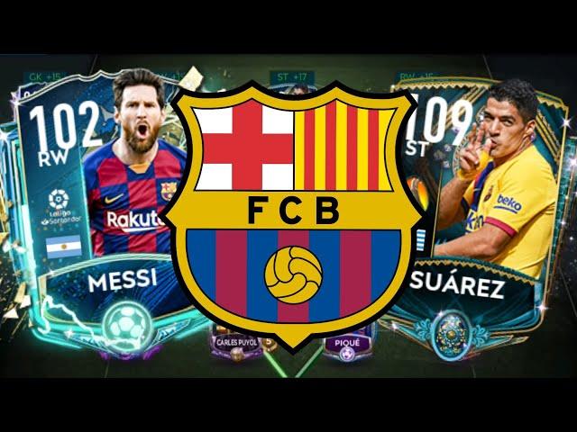 BARÇA (FC Barcelona) Best​ Special Squad! | Fifa Mobile - Squad Builder