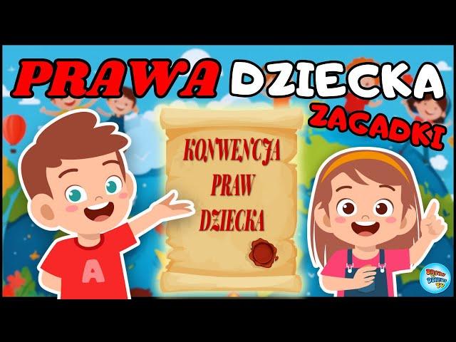 Karolek i Dzień Praw Dziecka ZAGADKI  Prawa Dziecka bajka dla dzieci 