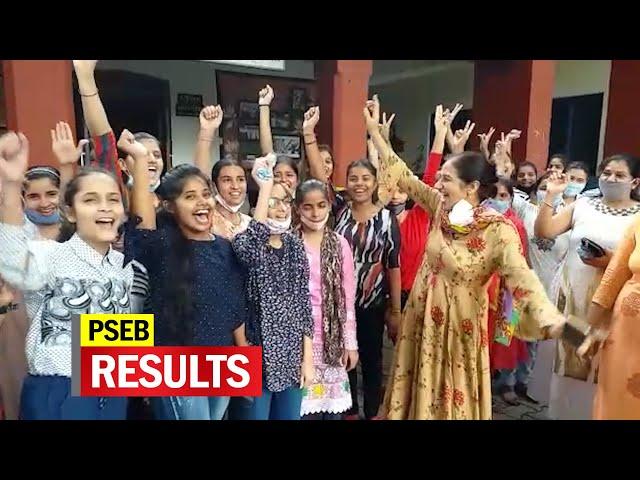 Students of government schools celebrate 12th class result of PSEB in Jalandhar