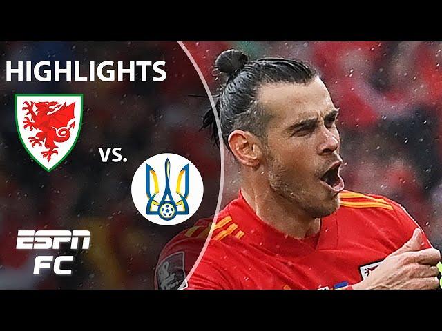 Gareth Bale inspires Wales to World Cup qualification with win vs. spirited Ukraine | Highlights