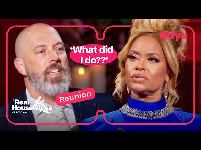 Chris confronts Gizelle on her declarations | Season 7 | Real Housewives of Potomac