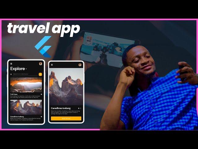 Flutter Travel App UI Built from Scratch