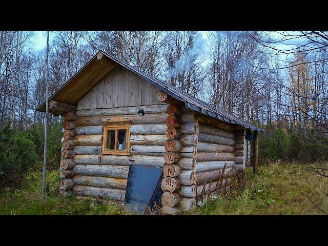 ЖАРЮ СТЕЙК ИЗ РЯБЧИКА. НОЧЬ В ИЗБЕ. ОХОТА НА БОРОВУЮ ДИЧЬ.