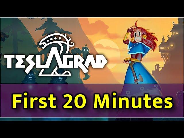 Teslagrad 2 - First 20 Minutes Gameplay