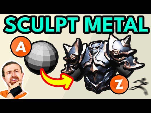 Sculpt Metal Armour In ZBrush Quickly