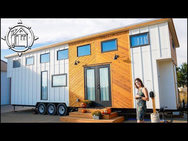 Mom + daughter tiny house - might be nicest Tiny Home ever!