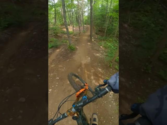 The perfect trail to end a ride! #mountainbike #mtb #mountainbiking