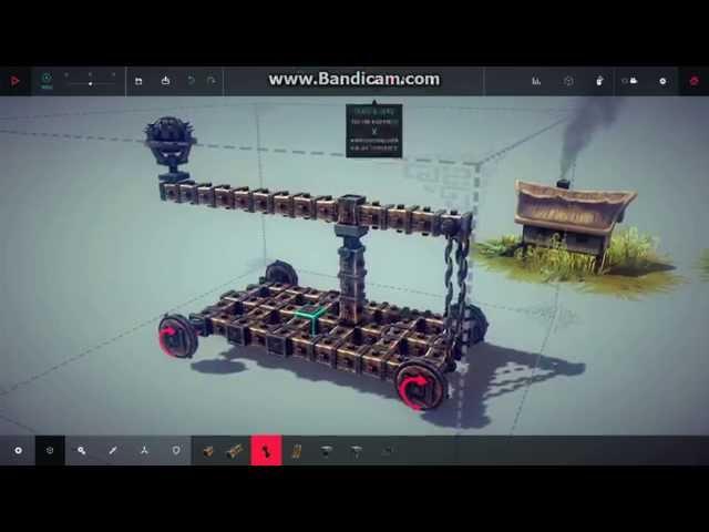 Besiege #1. [Гайд] Как строить катапульту?