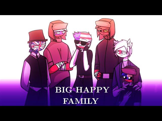 BIG HAPPY FAMILY | RUSAME | COUNTRYHUMANS