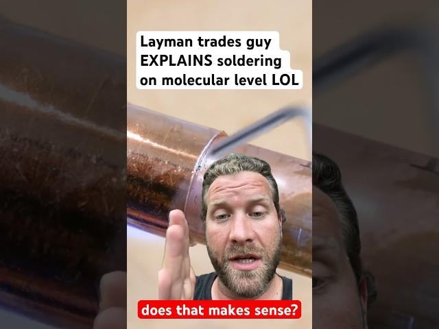 Layman EXPLAINS soldering on molecular level #soldering #welding #molecules #science #trades #fyp