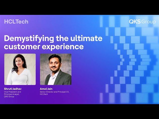 Fireside chat with Shruti Jadhav from QKS Group | HCLTech