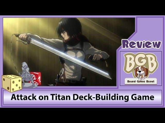 Attack on Titan: Deck-Building Game review