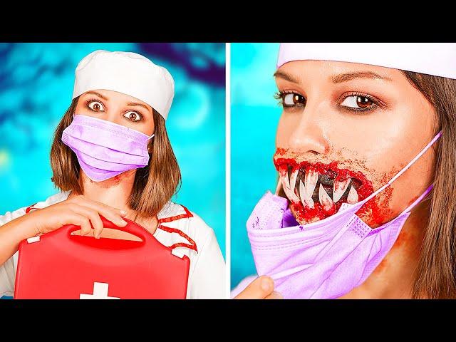 COOL HALLOWEEN MAKEUP & COSTUMES IDEAS || Spooky DIY Tutorials! Trick or Treat Stories by 123 GO!