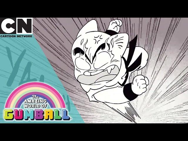 The Amazing World of Gumball | Gumball Goes Anime | Cartoon Network UK 