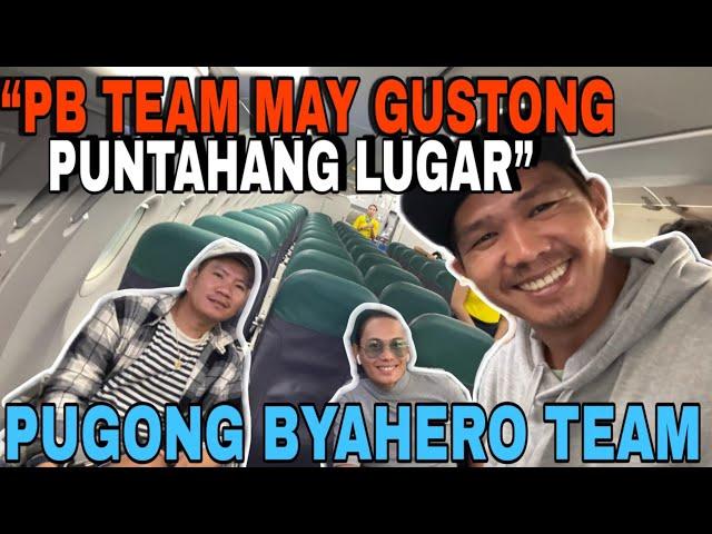 PB TEAM DAVAO GUSTONG MA PUNTAHAN ANG BAGUIO