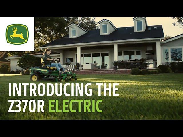 It’s Here: Introducing the Z370R Electric Mower | John Deere