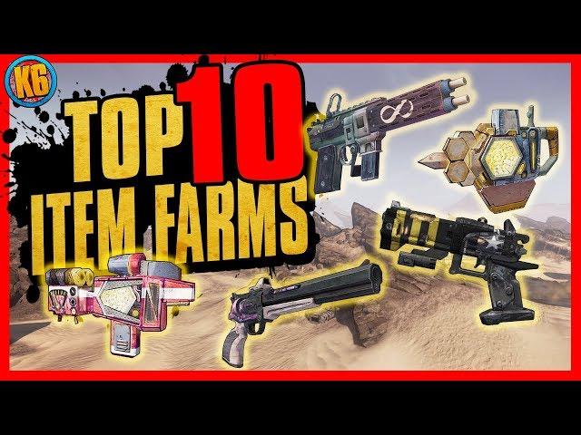 TOP 10 BEST Item Farms in Borderlands 2 - Easy Legendary Loot!