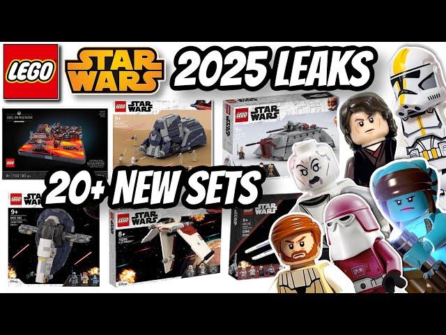 FULL GUIDE to EVERY Confirmed 2025 LEGO Star Wars Leaked Set