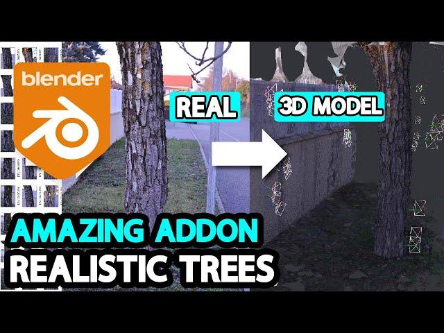 A Fantastic Blender Addon for Trees l Forestation