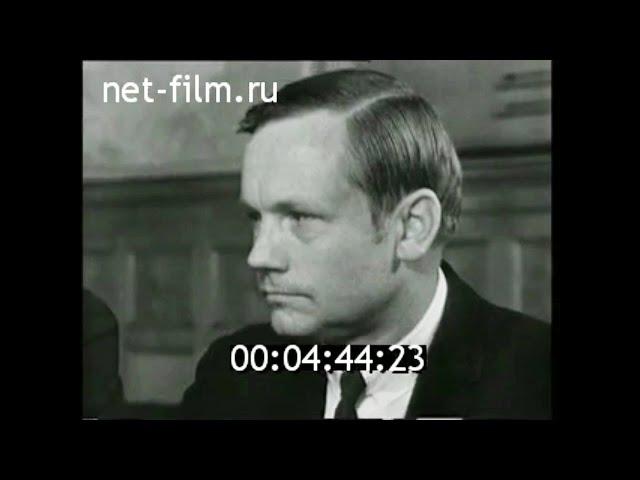 1970г. Москва. Кремль. астронавт Нил Армстронг
