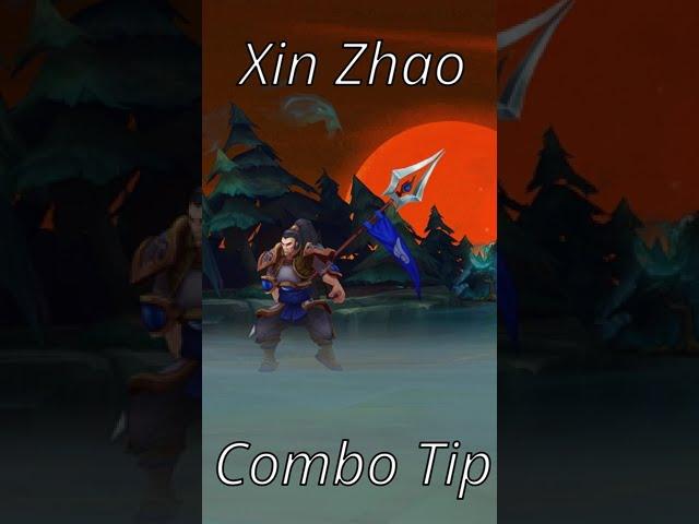 Xin Zhao Tip for Combos - League of Legends #Shorts