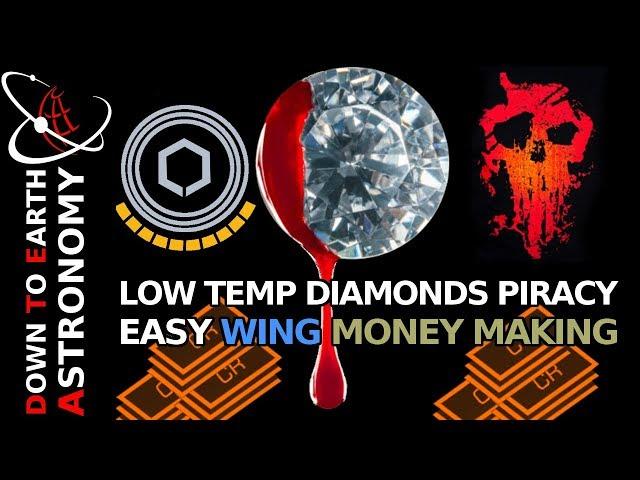 Making money in wings by pirating blood diamonds | 2019 | Elite Dangerous.