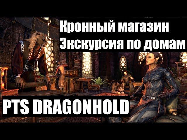 TESO: Новые дома и кронный магазин (PTS DRAGONHOLD)