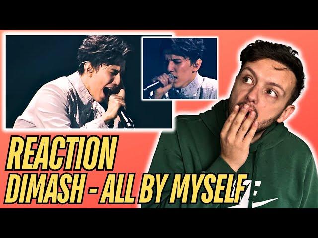 THIS MADE ME LIKE THE SONG!! - DIMASH - ALL BY MYSELF | BASTAU 2017 CELINE DION (REACTION)