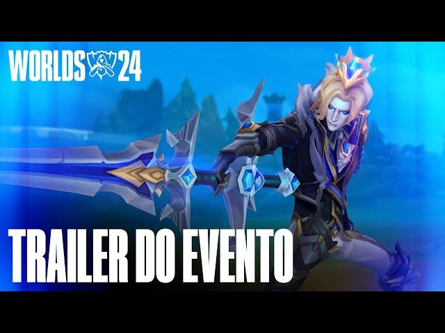 Escolha acreditar | Trailer do evento: Mundial 2024 – League of Legends