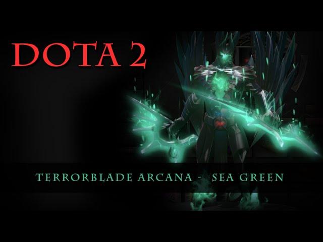 Dota 2 - Terrorblade Arcana Sea Green