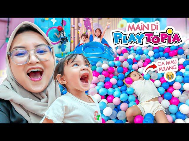 BUNDA DIENA & LEIKA MAIN KE PLAYGORUND  BUNDA PASANG BEHEL, LEIKA PERIKSA GIGI KE DOKTER