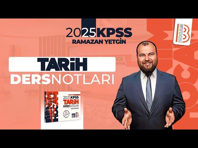 6) KPSS Tarih - İslamiyet Öncesi Türk Siyasi Tarihi - VI - Ramazan YETGİN - 2025