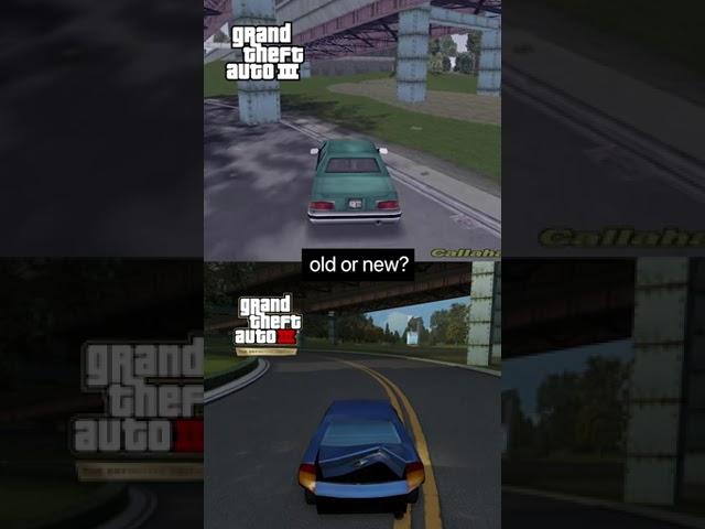 GTA 3 vs GTA 3 The Definitive Edition #shorts #gta