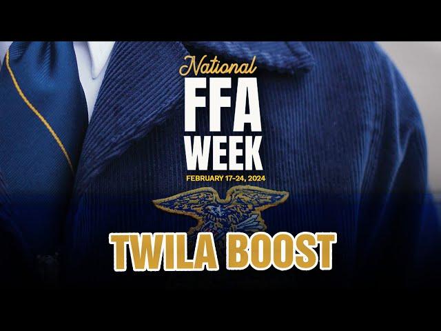 TWILA Boost—FFA Edition