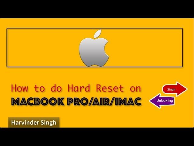 How to Factory Reset MacBook Pro/Air/iMac - 2019 | (Working)