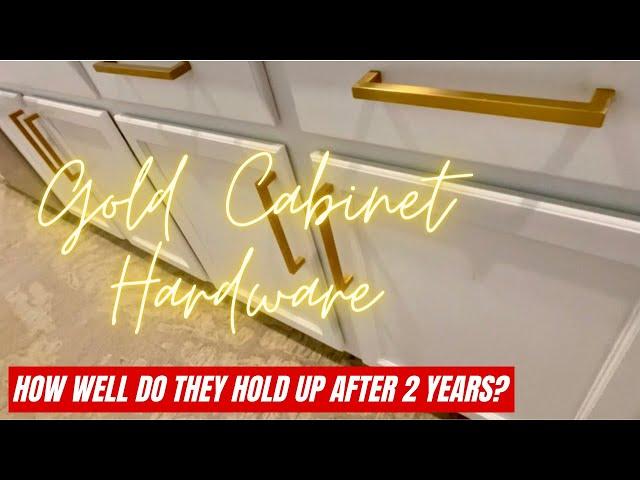 Goldenwarm Champagne Gold / Brass Cabinet Hardware - Gold Drawer Pulls Review!