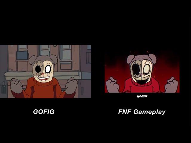 Comparison: TWIDDLEFINGER Evil Max VS Gegagedigedagedago Nugget | GOFIG FNF Animation