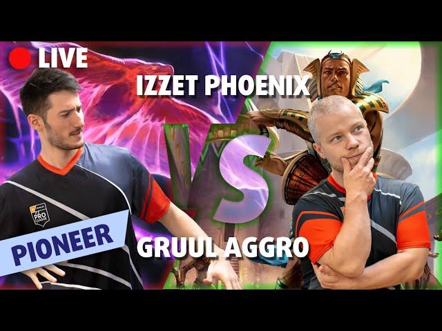 Feature Match Live | Pioneer | Izzet Phoenix Vs Gruul Aggro