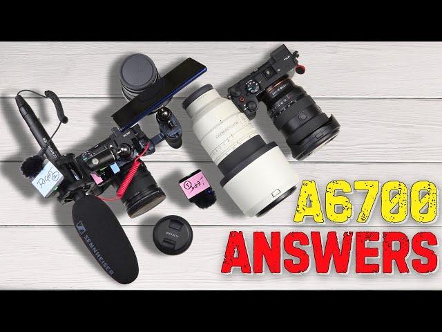 Answering Sony A6700 FAQs (Attempting To) - session 1| Alissa & Jay