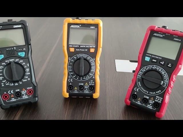 MESTEK DM91 DM91A DM91S digital multimeter