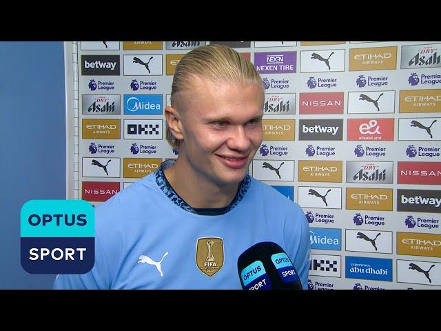 'I don't care about your Fantasy Team' | ERLING HAALAND after his SEVENTH Premier League hat-trick 